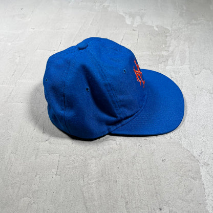 1990s New York Mets MLB Blue Snapback Hat USED v19888