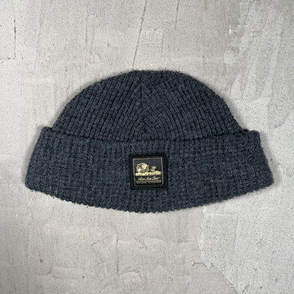Aime Leon Dore Grey Waffle Knit Beanie USED x18019