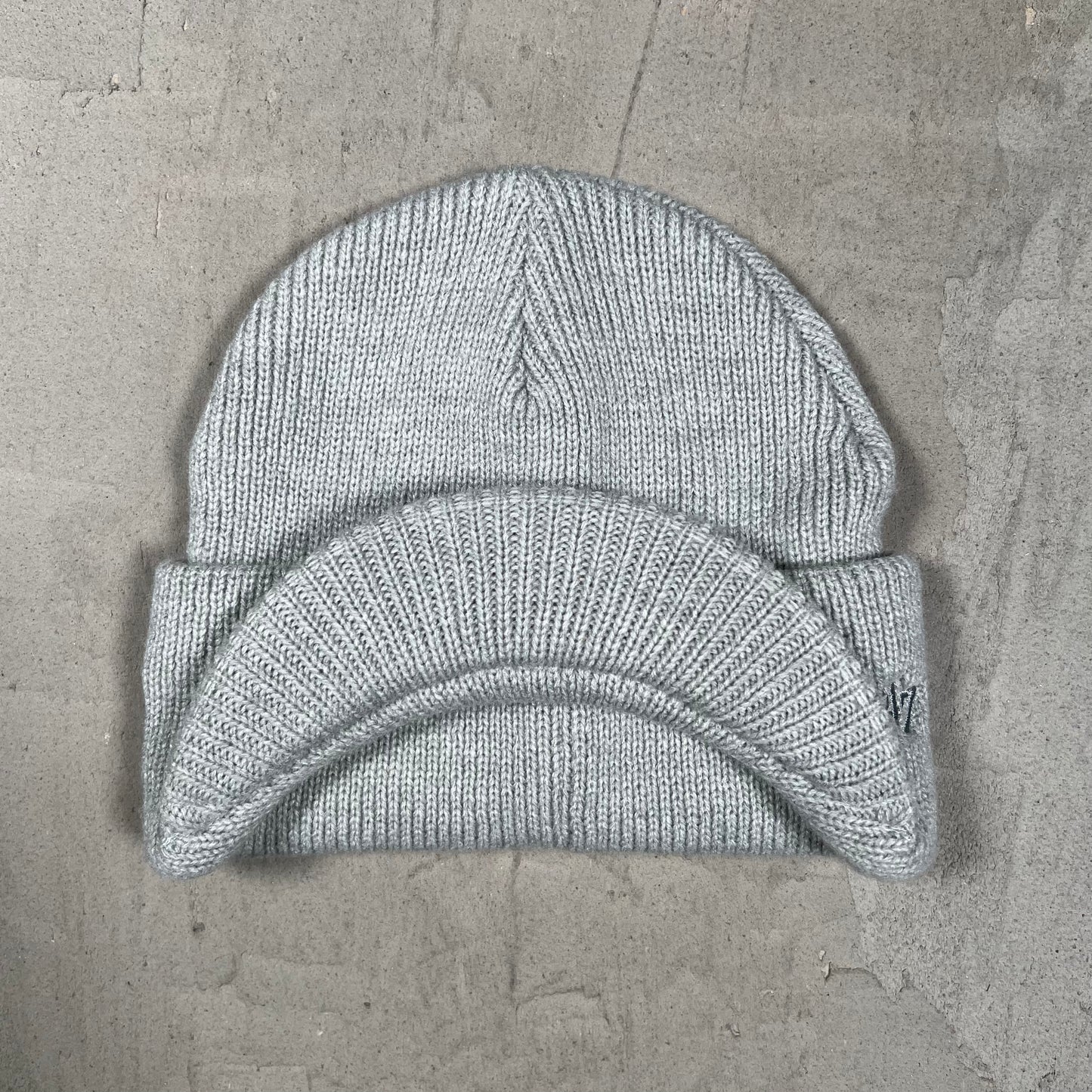 Kith Yankee Grey Brim Beanie USED x17884