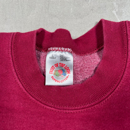 1980s Rutgers Maroon Crewneck Size Large USED v19918