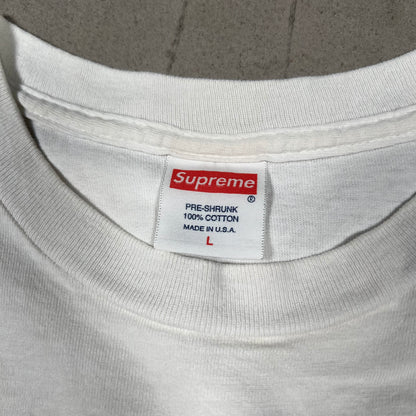 2009 Supreme Sledgehammer White Tee Size Large USED x18143