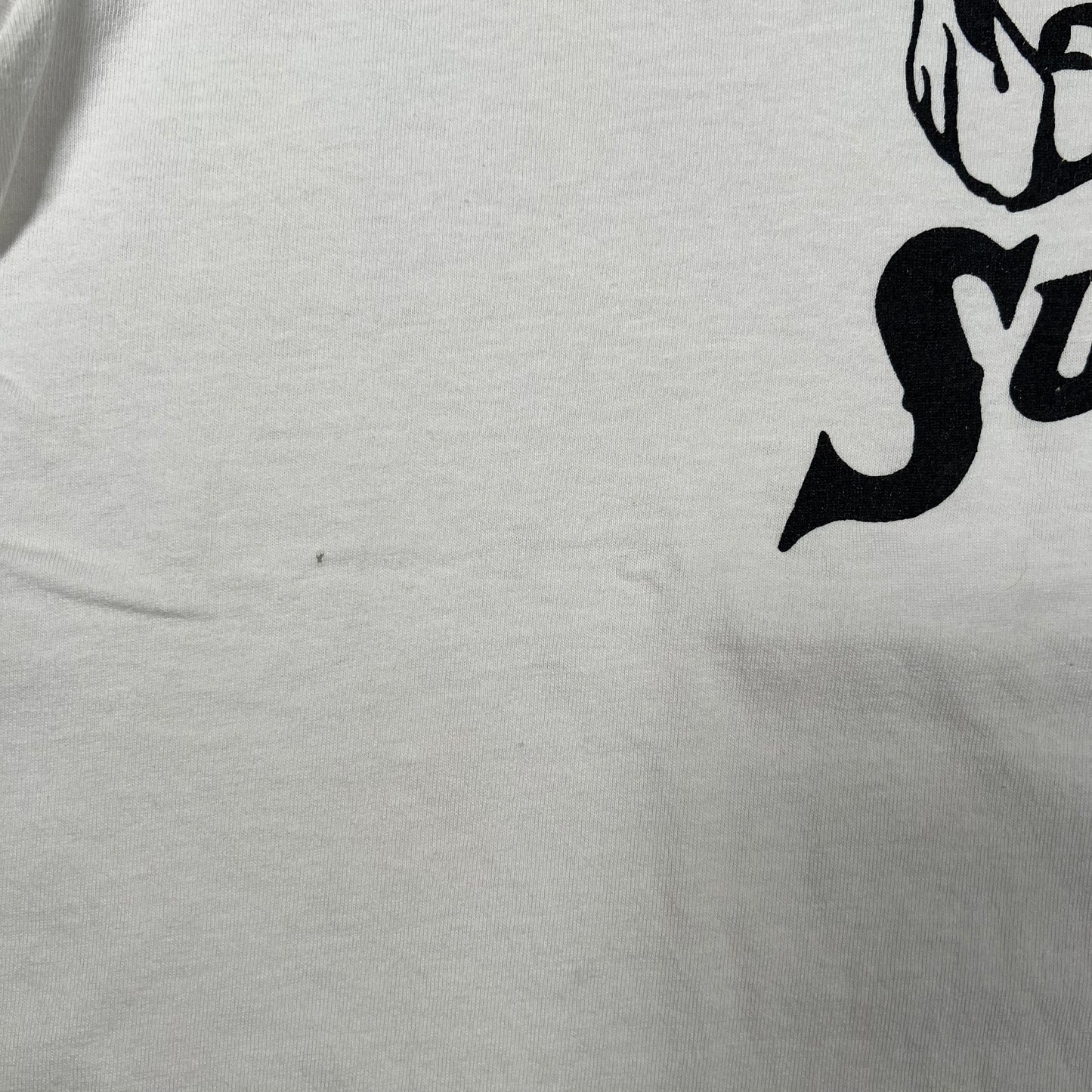 2009 Supreme Sledgehammer White Tee Size Large USED x18143