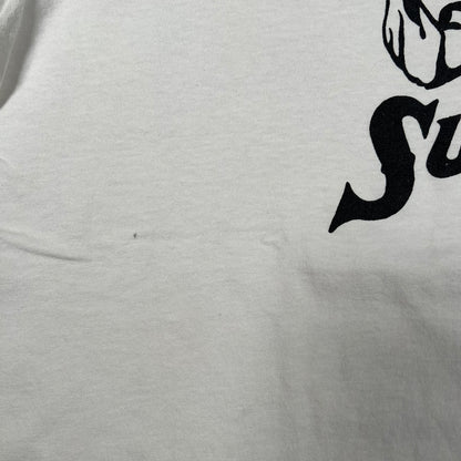 2009 Supreme Sledgehammer White Tee Size Large USED x18143
