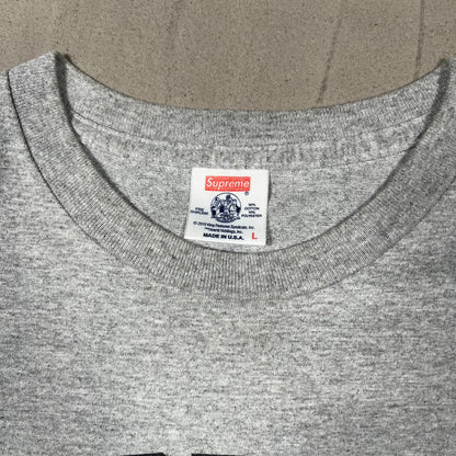 2010 Supreme Popeye Grey Tee Size Large USED x18145