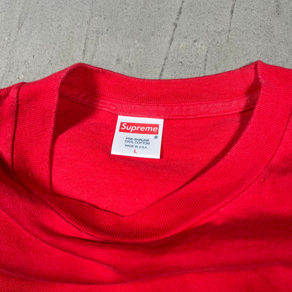 2003 Supreme Bubble Graffiti Red Tee Size Large USED x18137