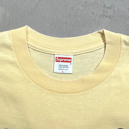 2003 Supreme A Clockwork Orange Yellow Tee Size Large USED x18136