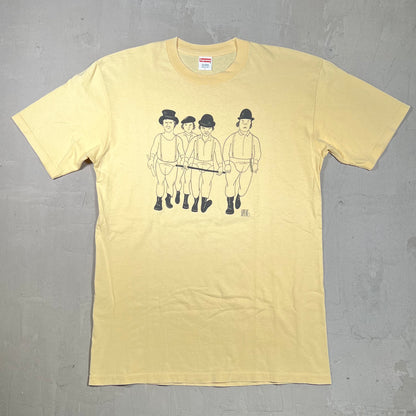 2003 Supreme A Clockwork Orange Yellow Tee Size Large USED x18136