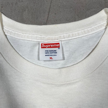 2008 Supreme Miles Davis Nefertiti White Tee Size XL USED x18138