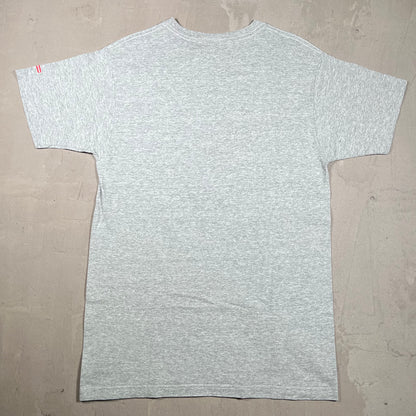 1998 Supreme Motion Logo Grey Box Logo Tee Size Medium USED x18139