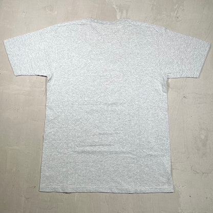 2008 Supreme JFK Photo Grey Tee Size Large USED x18141
