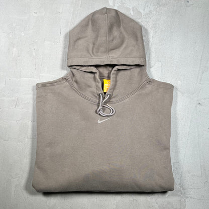 Nike NOCTA Brown Center Swoosh Hoodie Size Medium USED x18190