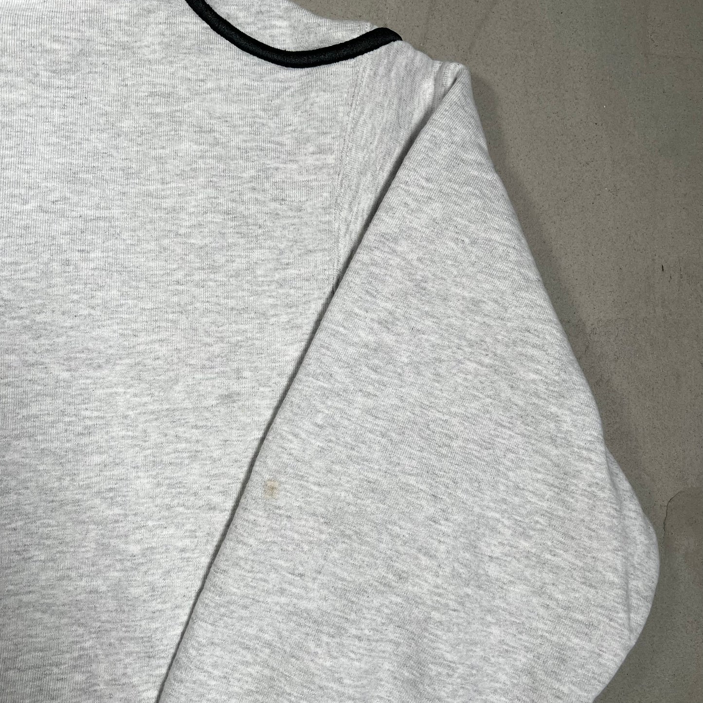 Supreme Shoulder Script Heather Grey Hoodie (2025) Size Large USED x18013