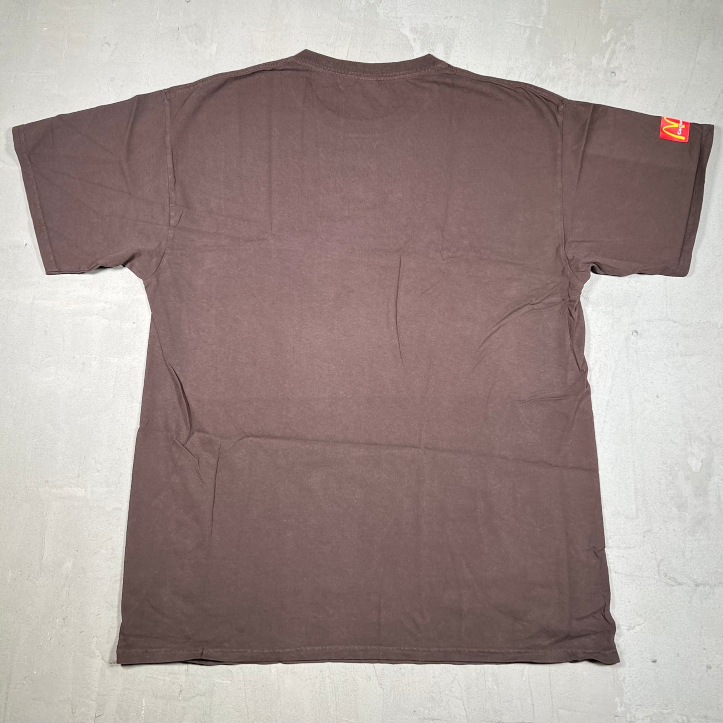 Travis Scott Cactus Jack McDonalds Fries Tee Brown Size Large NEW x18171