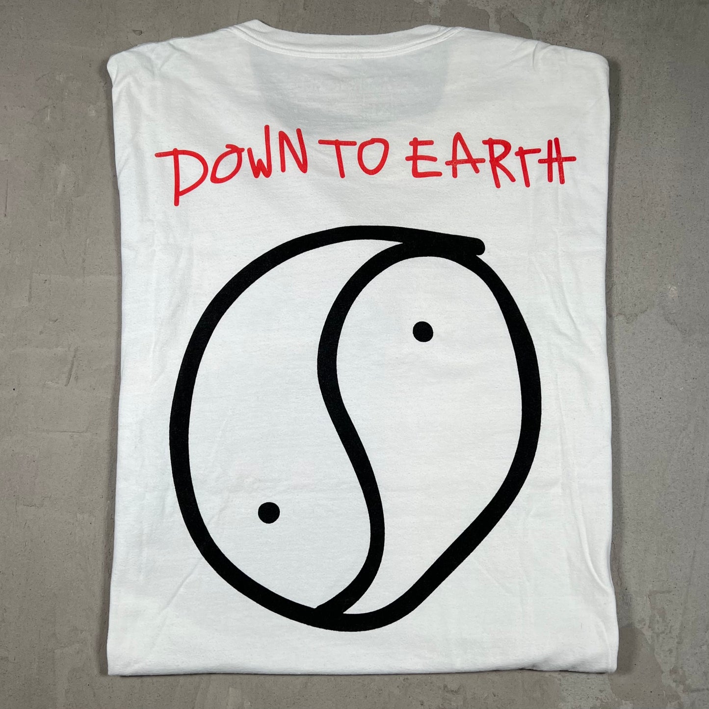 Travis Scott Astroworld Happy Face White Tee Size XL USED x18164