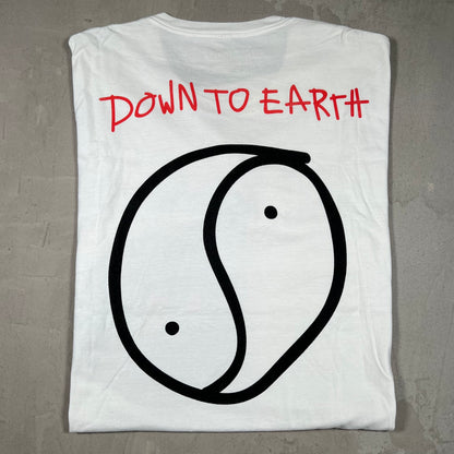 Travis Scott Astroworld Happy Face White Tee Size XL USED x18164