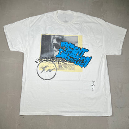 Travis Scott Cactus Jack Fragment Manifest Tee White Size XL NEW x18167