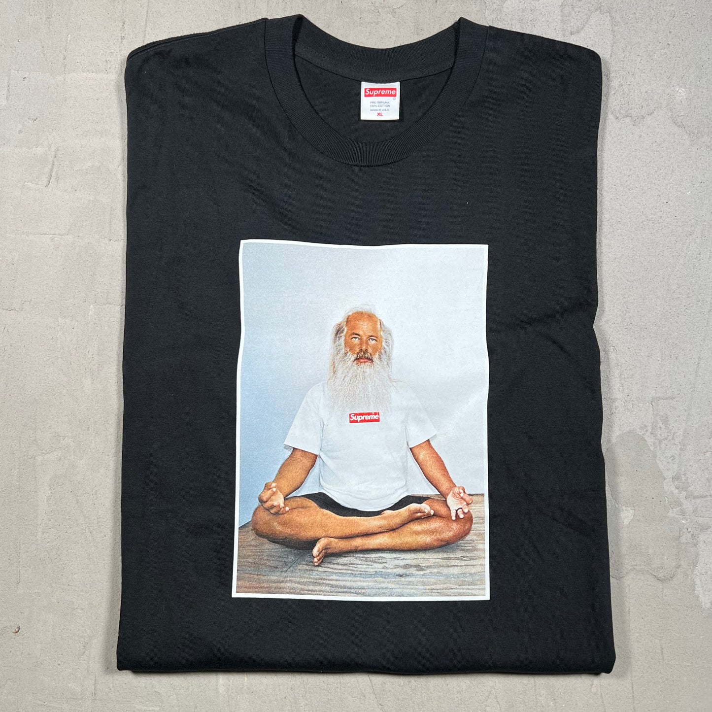 Supreme Rick Rubin Tee Black (2021) Size XL USED x18156