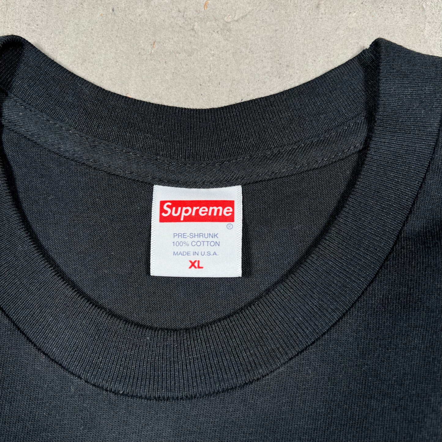 Supreme Rick Rubin Tee Black (2021) Size XL USED x18156