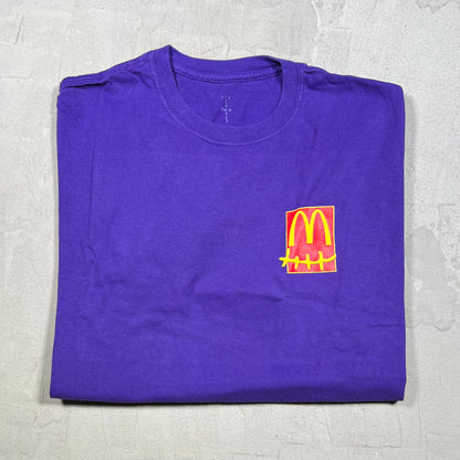 Travis Scott Cactus Jack McDonalds Apple Pie Tee Purple Size Large NEW x18177