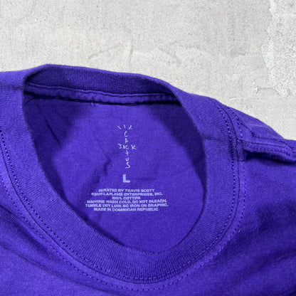 Travis Scott Cactus Jack McDonalds Apple Pie Tee Purple Size Large NEW x18177