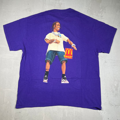Travis Scott Cactus Jack McDonalds Apple Pie Tee Purple Size Large NEW x18177