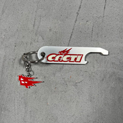Travis Scott Cacti Metal Bottle Opener Keychain NEW x18162