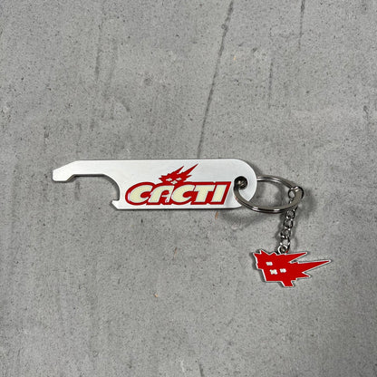 Travis Scott Cacti Metal Bottle Opener Keychain NEW x18162