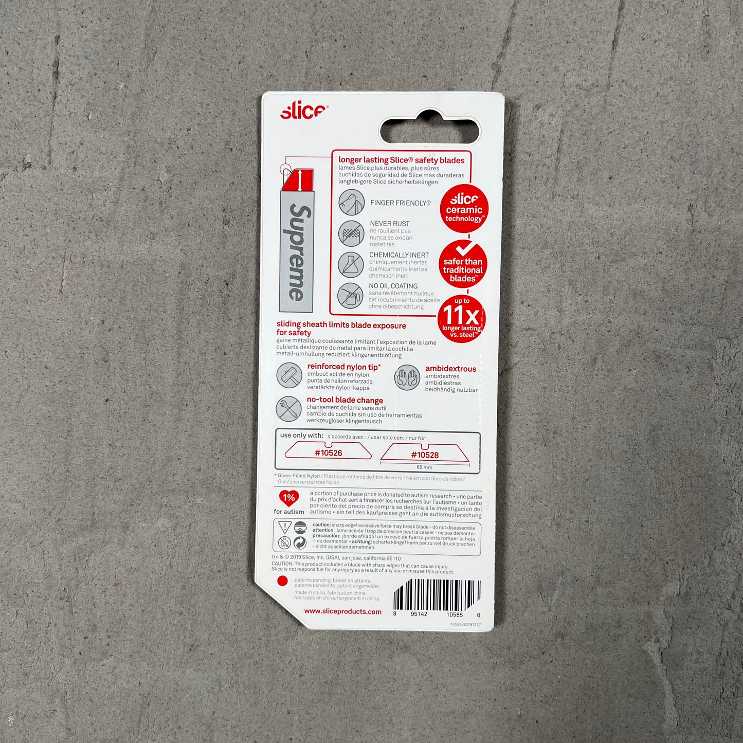 Supreme Slice Manual Carton Cutter Silver (2021) NEW x18158