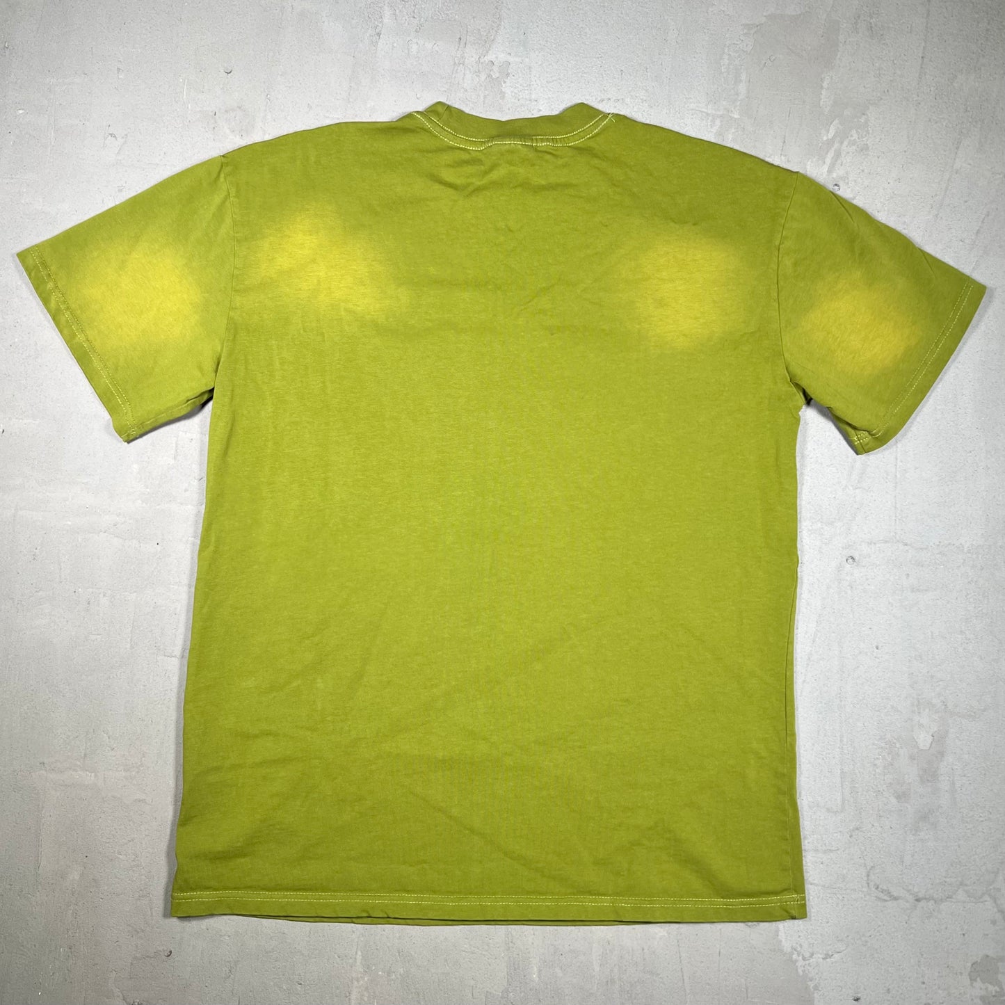 Vale Destroyer Rhinestone Green Tee Size Large USED x18193