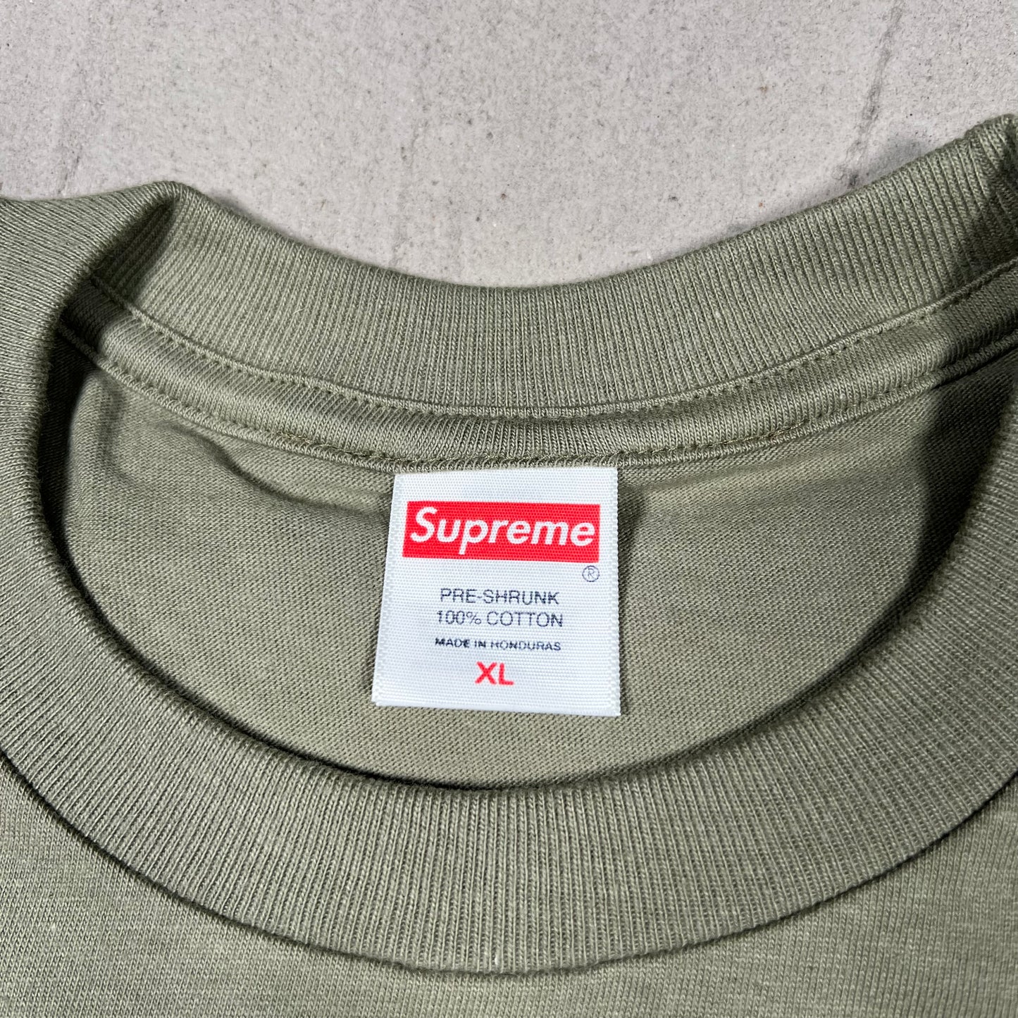 Supreme Sith Light Olive Tee (2026) Size XL NEW x18200