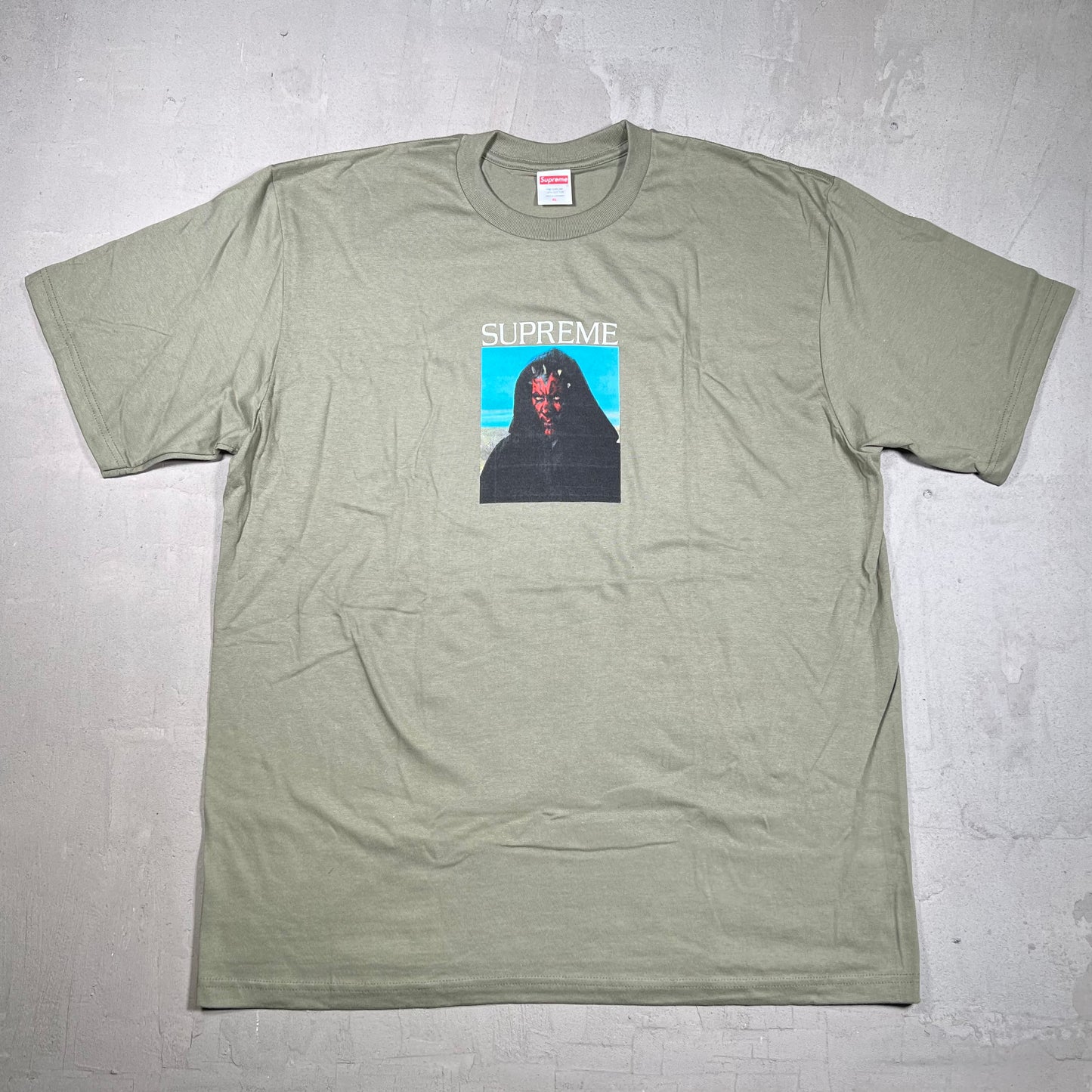 Supreme Sith Light Olive Tee (2026) Size XL NEW x18200