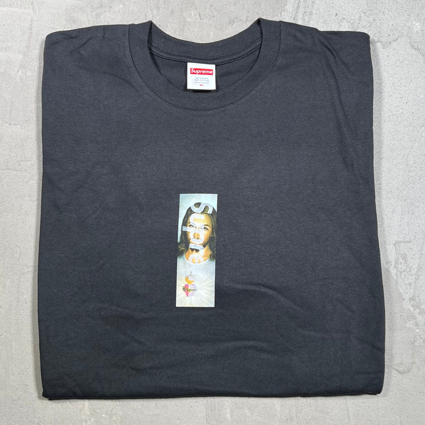 Supreme Candle Box Logo Black Tee (2026) Size XL NEW x18199