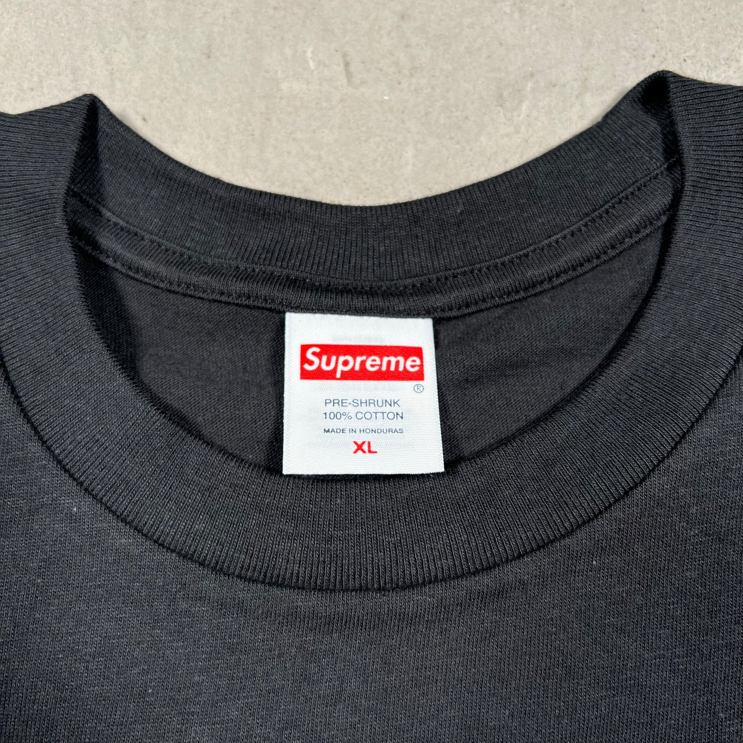Supreme Candle Box Logo Black Tee (2026) Size XL NEW x18199