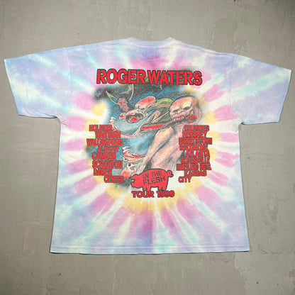 1999 Pink Floyd Roger Waters Tie Dye Tee Size XL USED v19921