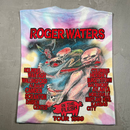 1999 Pink Floyd Roger Waters Tie Dye Tee Size XL USED v19921
