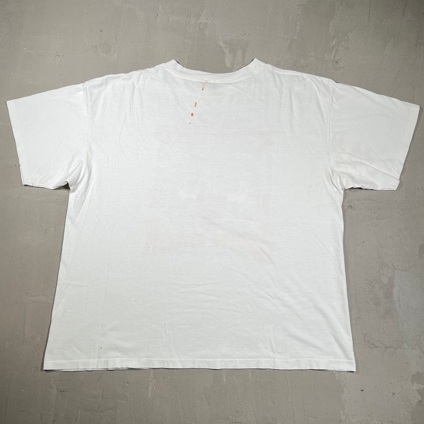 1992 Chicago Bulls "Back 2 Back" White Tee Size XL USED v19649