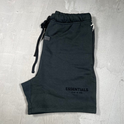 Essentials Fear of God FOG Classic Black Sweat Shorts Size Small NEW x18189
