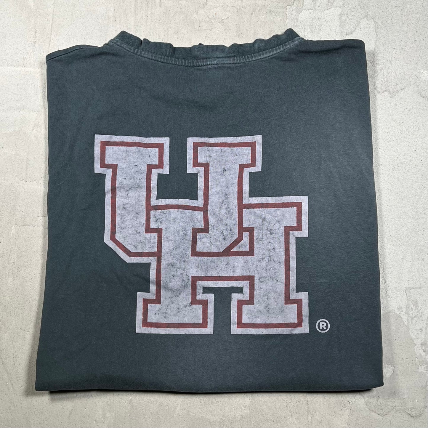 Eric Emanuel EE Houston Basketball Black Tee Size Large USED x18211