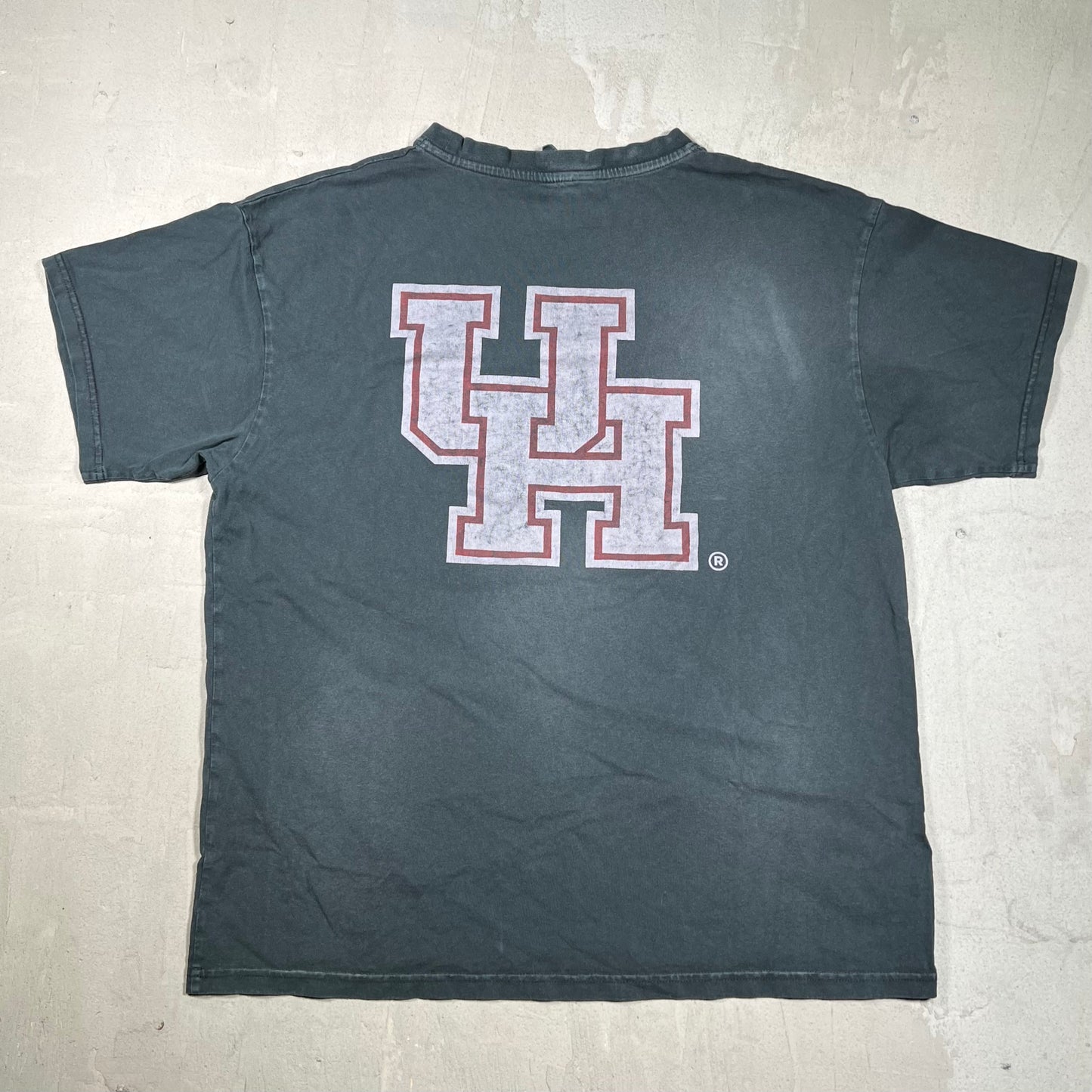 Eric Emanuel EE Houston Basketball Black Tee Size Large USED x18211