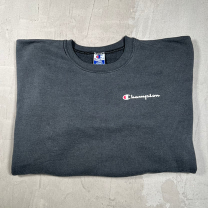 1990s Champion Grey Crewneck Size Large USED v19924