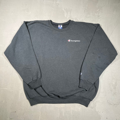 1990s Champion Grey Crewneck Size Large USED v19924