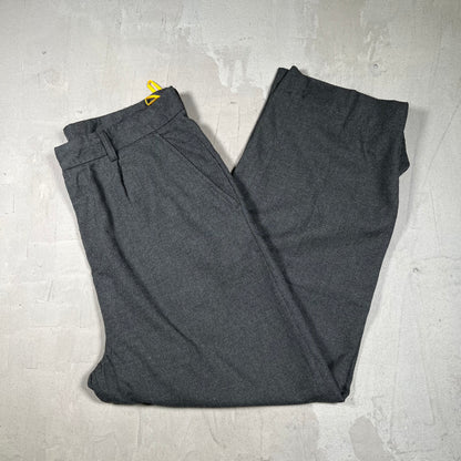 Lite Year Grey Wool Trousers Size XL USED x18216
