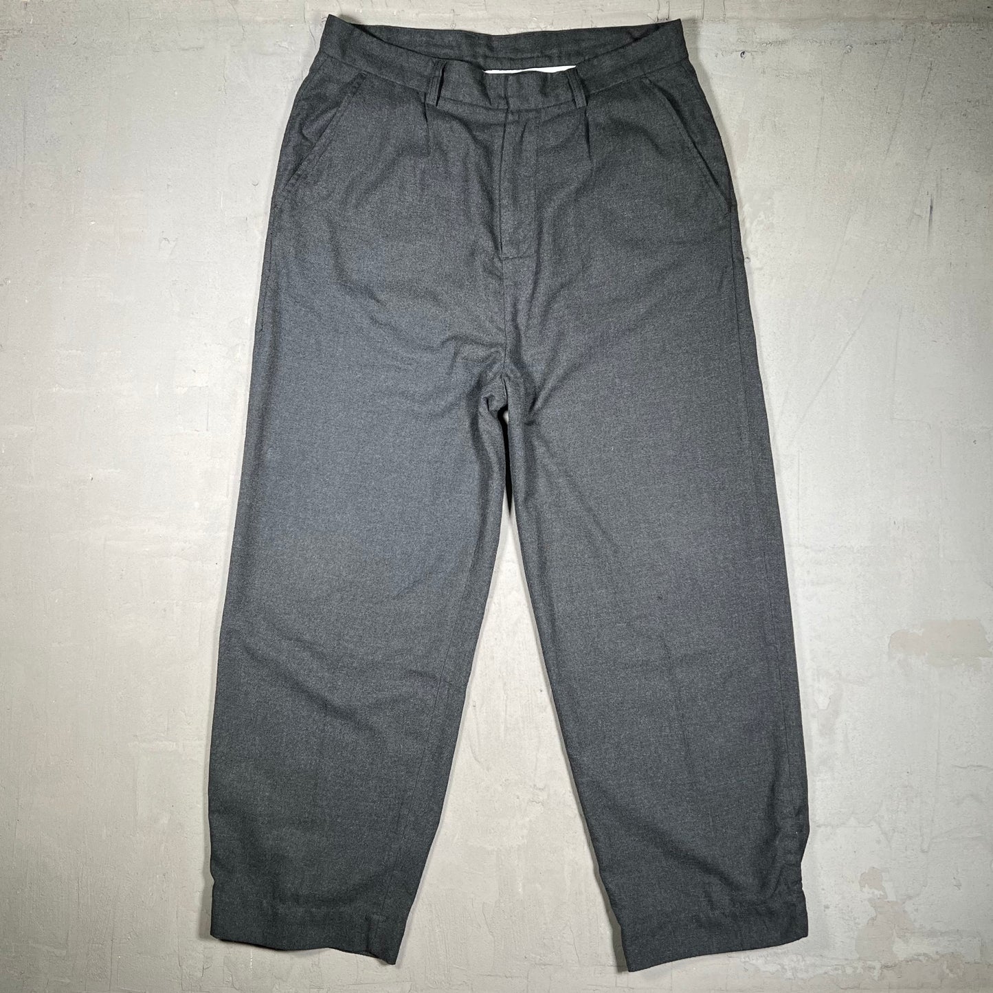 Lite Year Grey Wool Trousers Size XL USED x18216