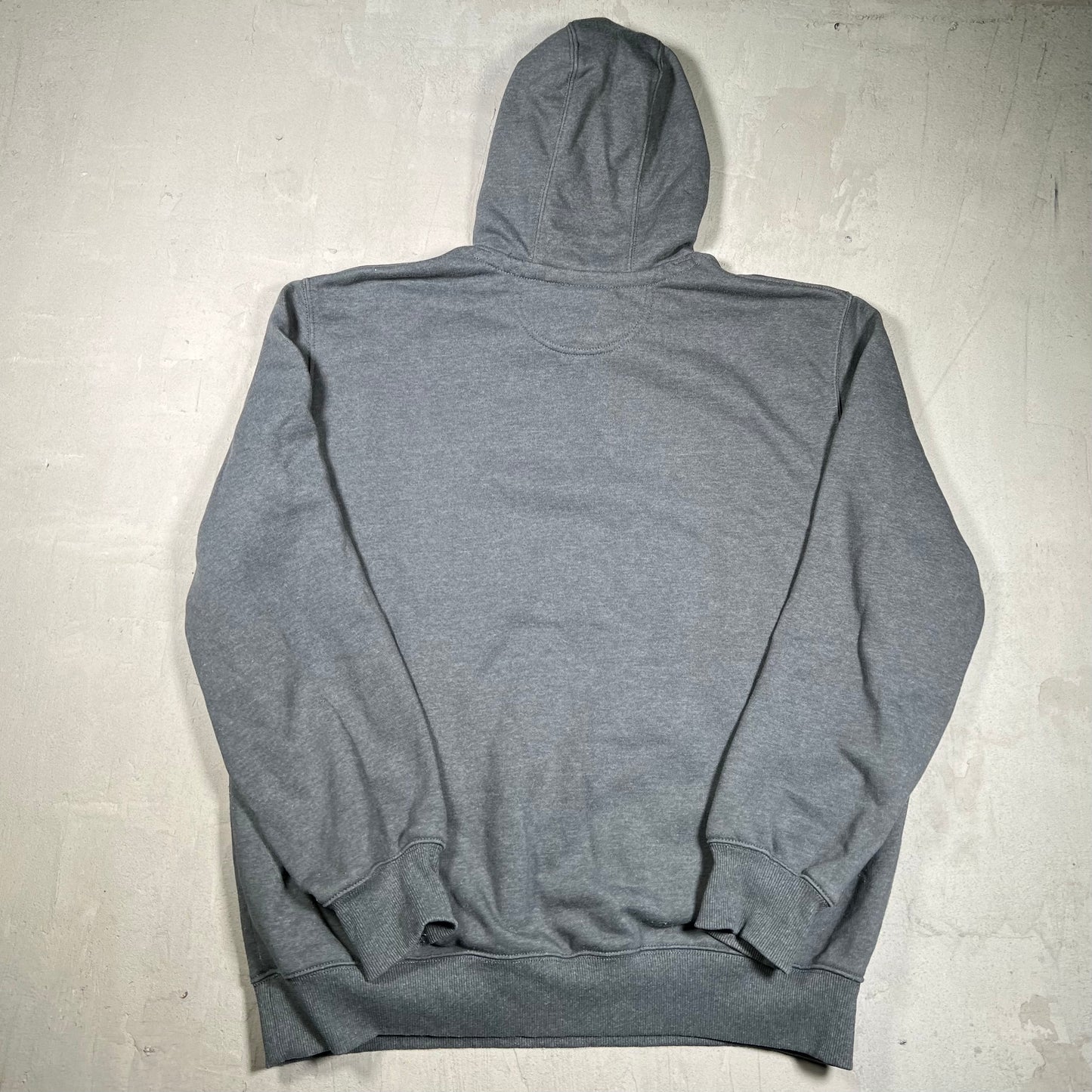 Y2K Carhartt "BNG Transport" Grey Hoodie Size Large USED v19923