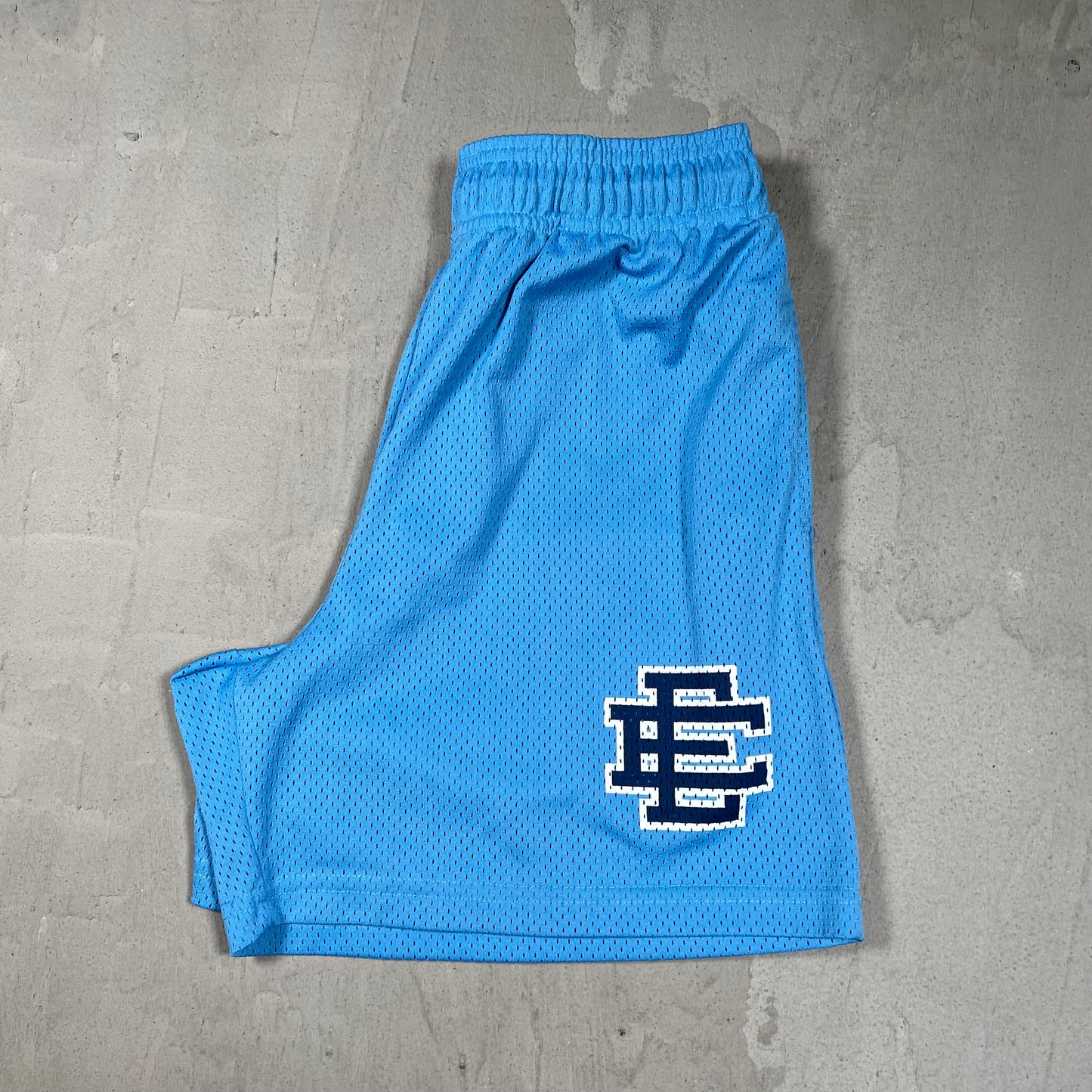 Eric Emanuel EE UNC Blue Shorts Size Medium USED x18209