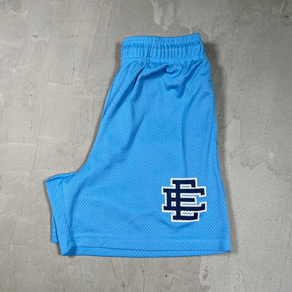 Eric Emanuel EE UNC Blue Shorts Size Medium USED x18209