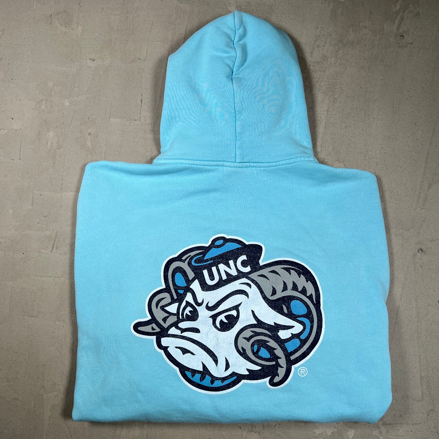 Eric Emanuel EE UNC Blue Zip Up Hoodie Size XL USED x18210