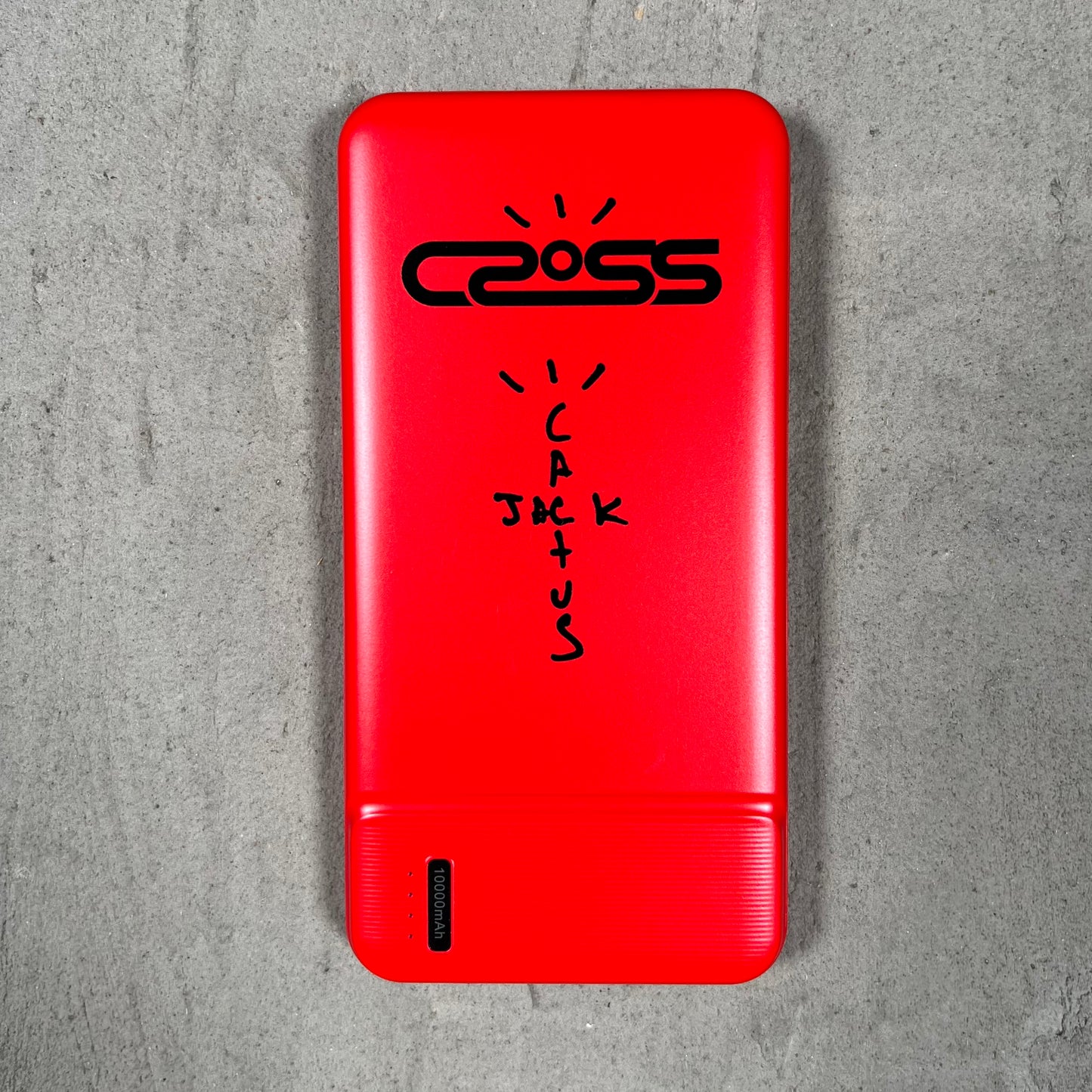 Travis Scott Cactus Jack Red Charging Bank NEW x18163