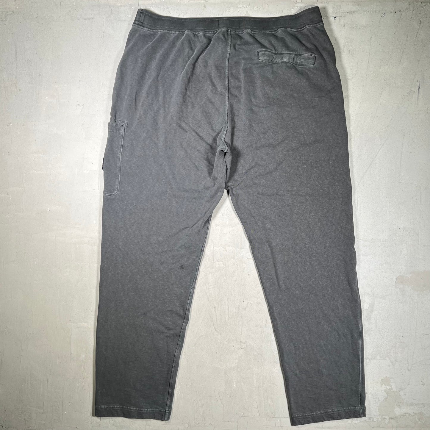 Stone Island Washed Black Cargo Sweatpants Size 3XL USED x18222