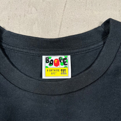 Baoe Spin Logo Black Tee Size 3XL USED x18218